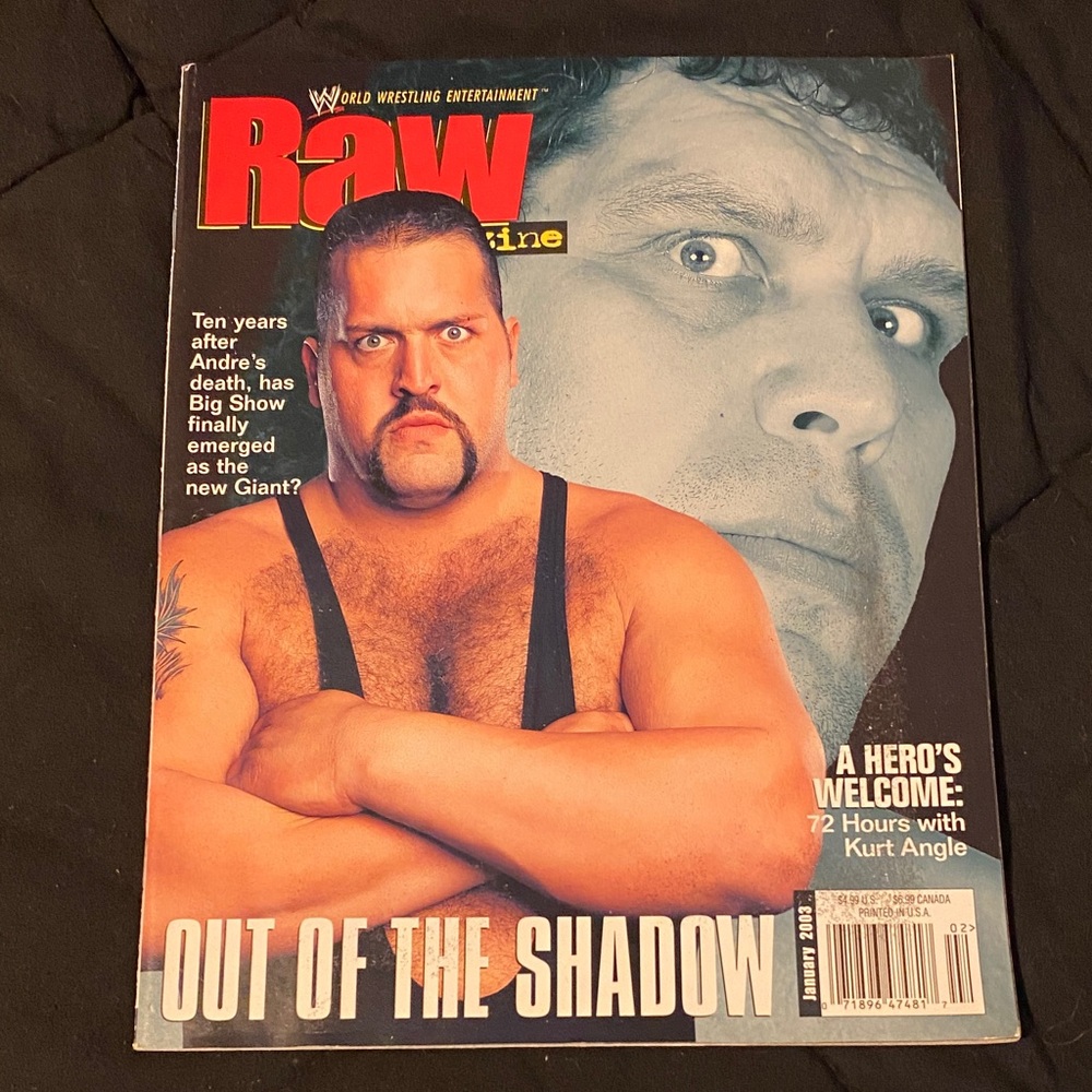 Wrestling Magazine Featuring Iconic Wrestler